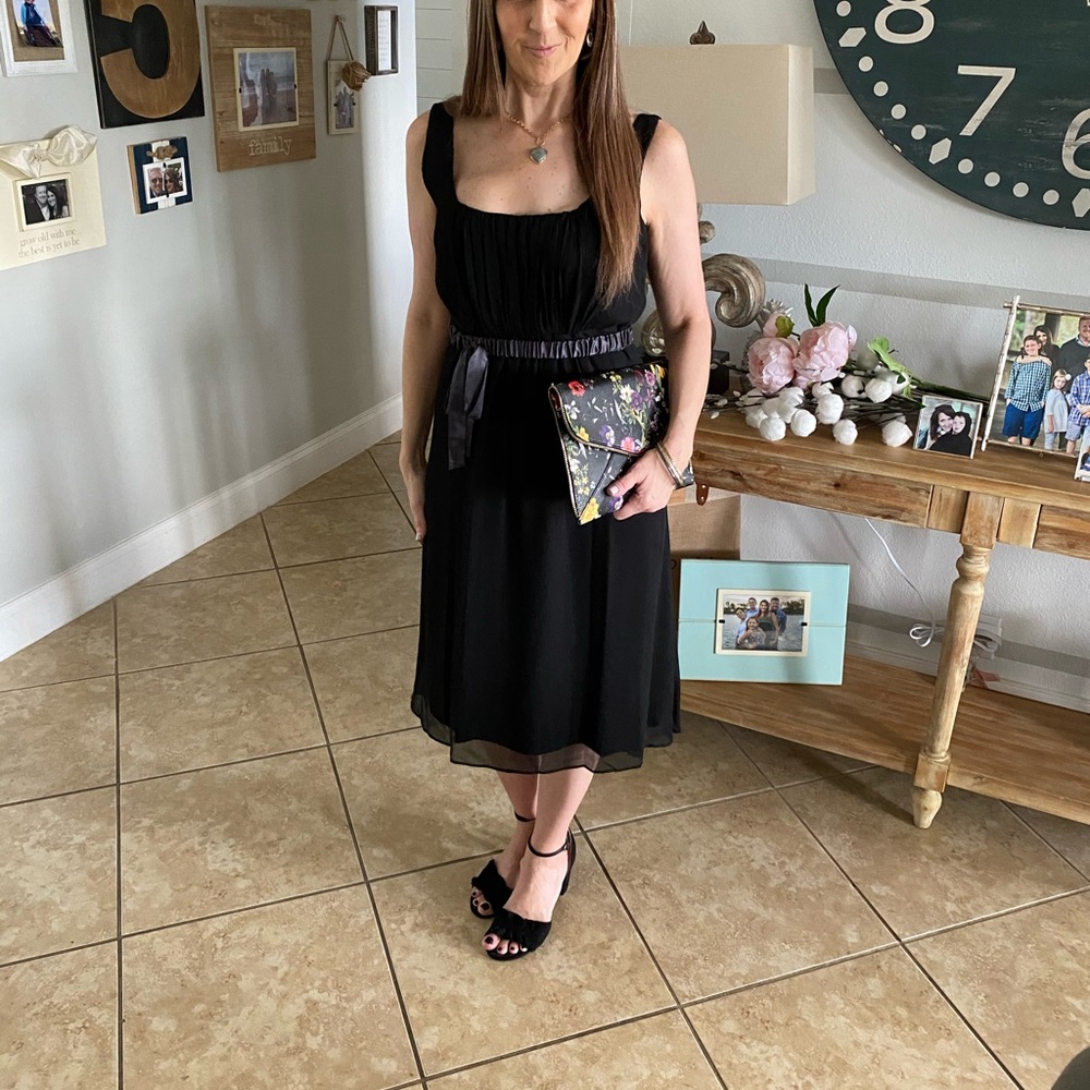 Simply Vera Wang Black Cocktail Dress